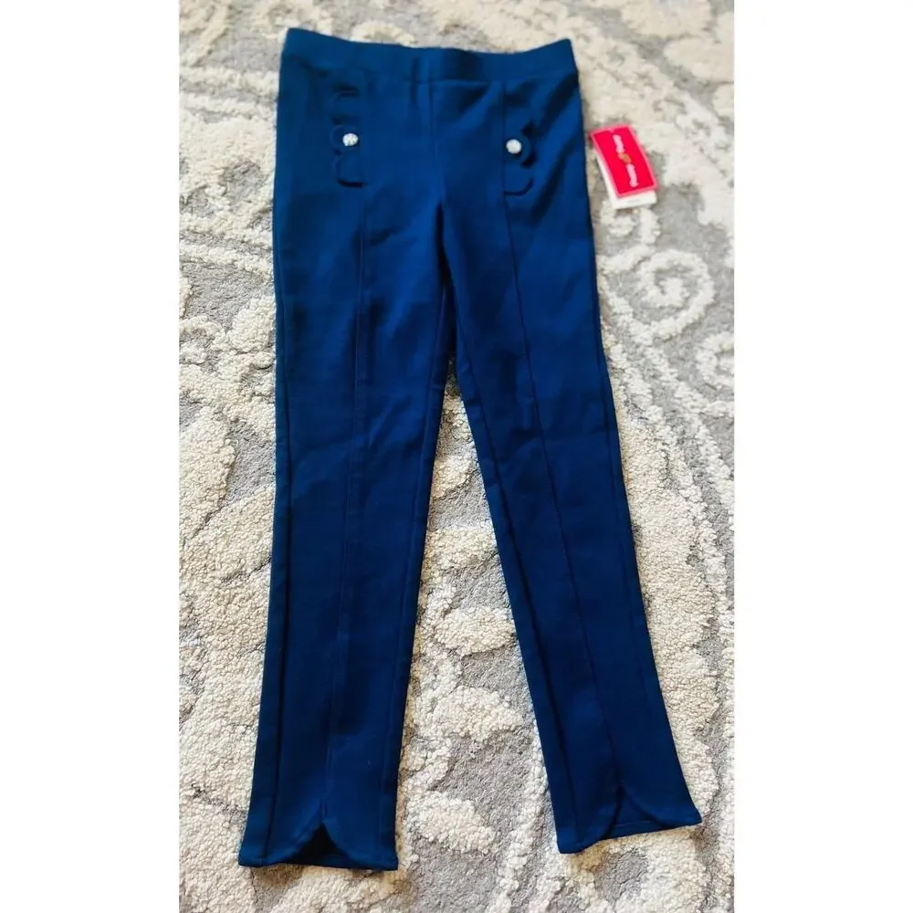 NWT❤️Gymboree Girls Preppy Puppy Blue Legging  sz 5T